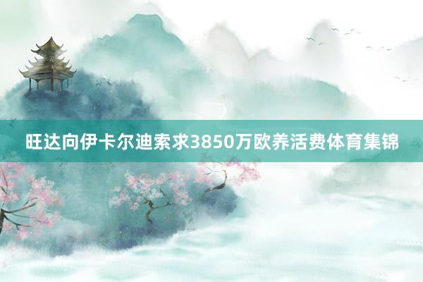 旺达向伊卡尔迪索求3850万欧养活费体育集锦