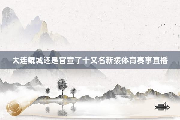 大连鲲城还是官宣了十又名新援体育赛事直播