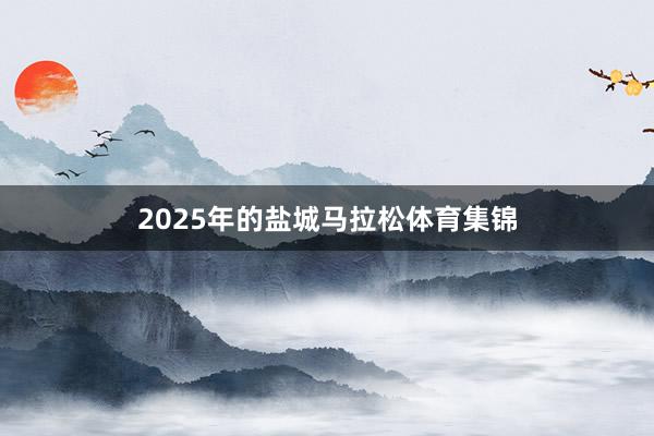 2025年的盐城马拉松体育集锦