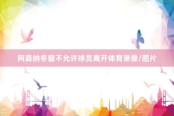 阿森纳冬窗不允许球员离开体育录像/图片