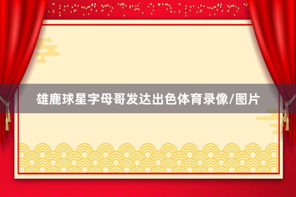 雄鹿球星字母哥发达出色体育录像/图片