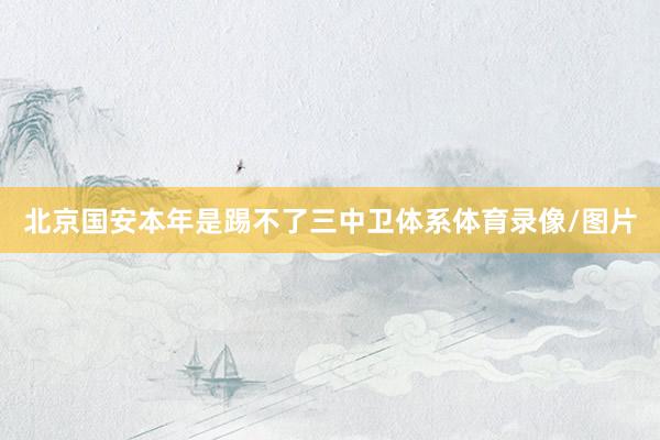 北京国安本年是踢不了三中卫体系体育录像/图片