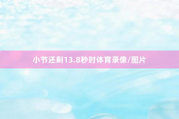 小节还剩13.8秒时体育录像/图片