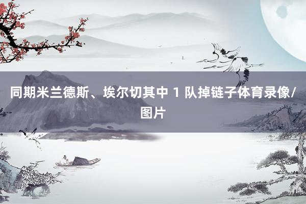 同期米兰德斯、埃尔切其中 1 队掉链子体育录像/图片