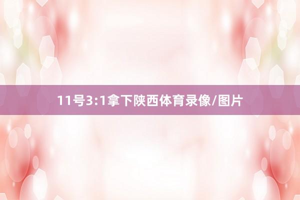 11号3:1拿下陕西体育录像/图片