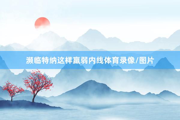 濒临特纳这样羸弱内线体育录像/图片