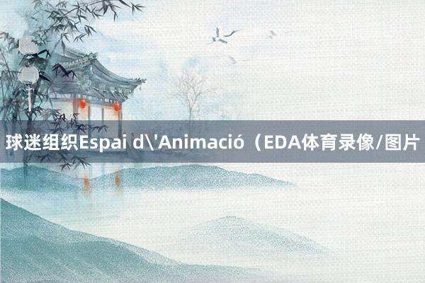 球迷组织Espai d'Animació（EDA体育录像/图片