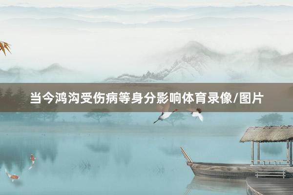 当今鸿沟受伤病等身分影响体育录像/图片