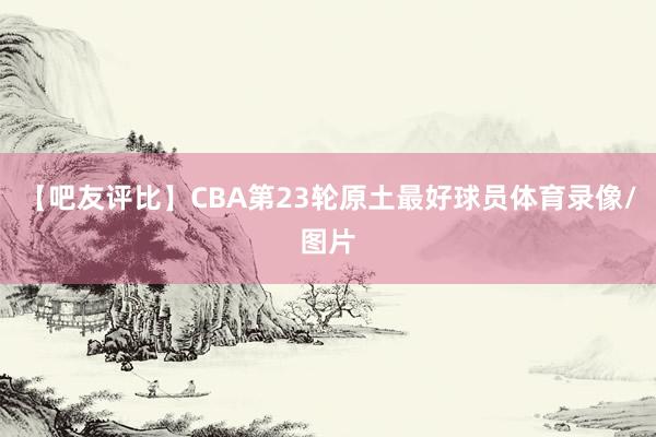 【吧友评比】CBA第23轮原土最好球员体育录像/图片