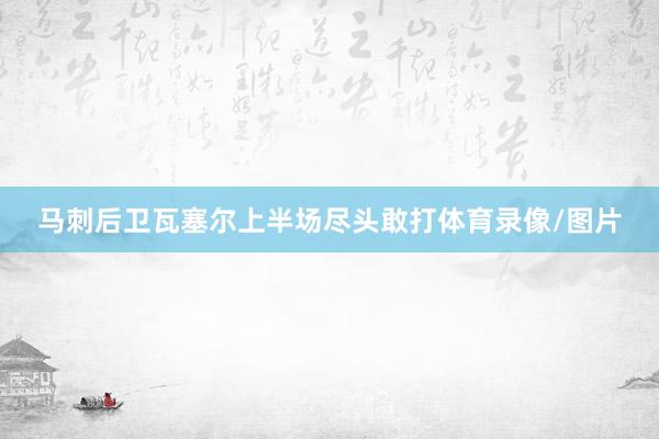 马刺后卫瓦塞尔上半场尽头敢打体育录像/图片