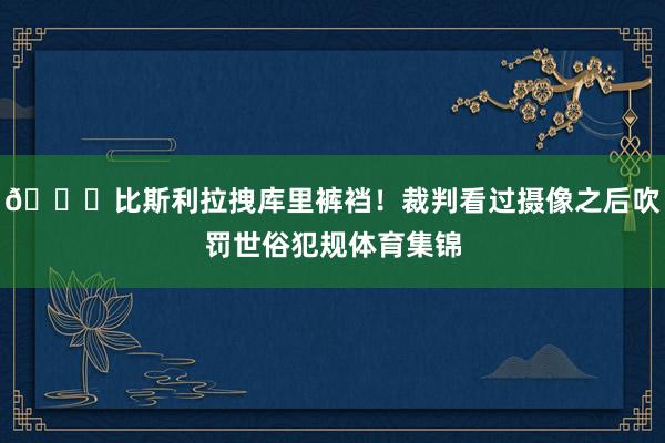😂比斯利拉拽库里裤裆！裁判看过摄像之后吹罚世俗犯规体育集锦