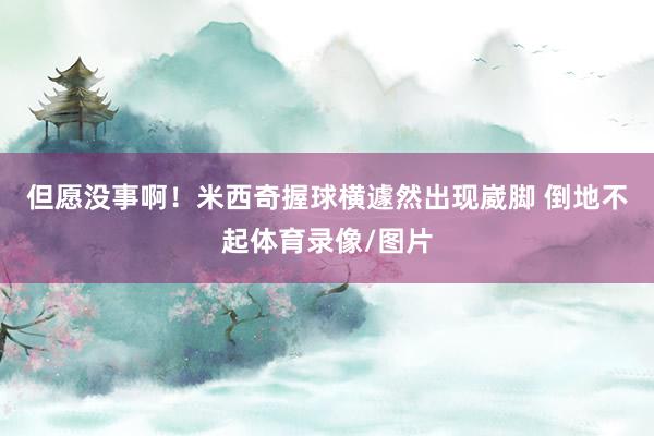 但愿没事啊！米西奇握球横遽然出现崴脚 倒地不起体育录像/图片