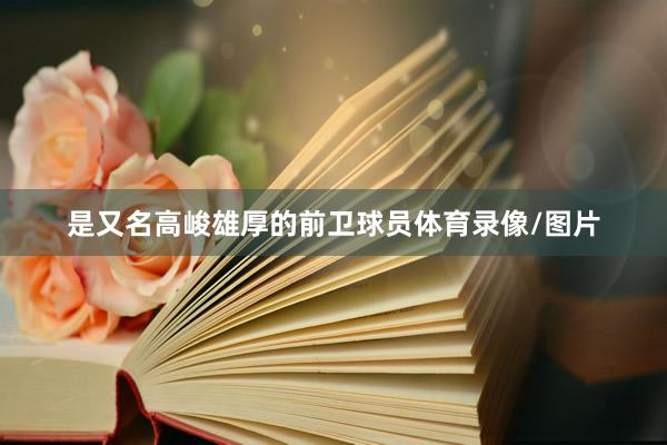 是又名高峻雄厚的前卫球员体育录像/图片