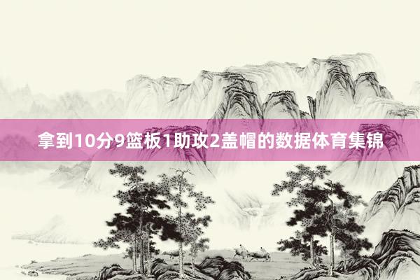 拿到10分9篮板1助攻2盖帽的数据体育集锦