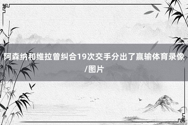 阿森纳和维拉曾纠合19次交手分出了赢输体育录像/图片