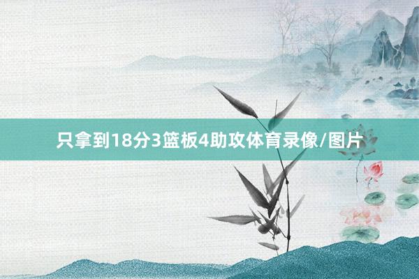 只拿到18分3篮板4助攻体育录像/图片