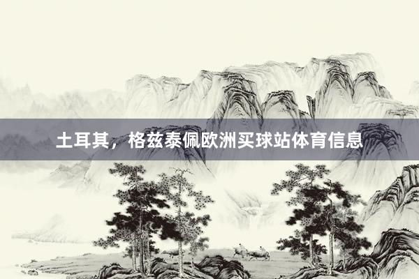 土耳其，格兹泰佩欧洲买球站体育信息