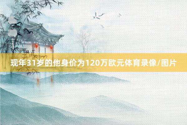 现年31岁的他身价为120万欧元体育录像/图片