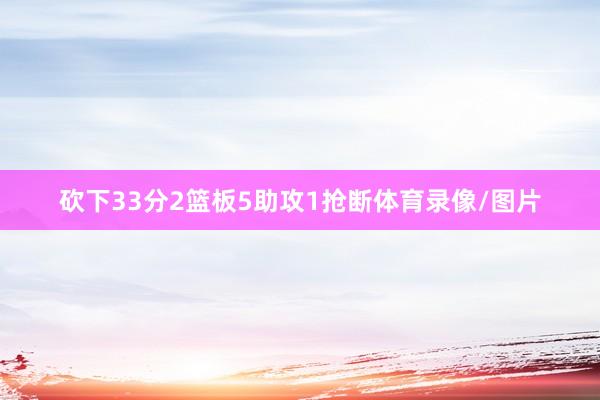 砍下33分2篮板5助攻1抢断体育录像/图片