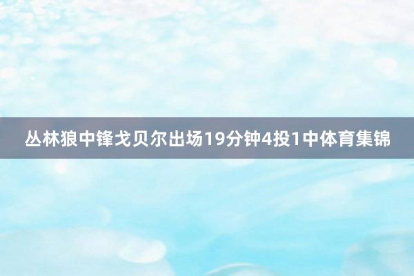 丛林狼中锋戈贝尔出场19分钟4投1中体育集锦