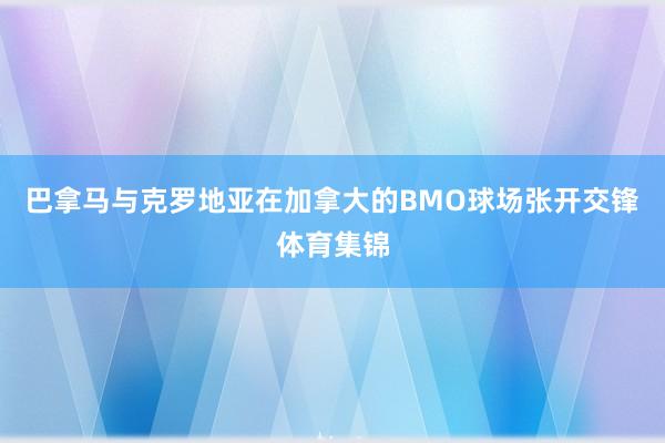 巴拿马与克罗地亚在加拿大的BMO球场张开交锋体育集锦